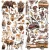 Ozdoby papierowe die-cuts Timber and Tweed Laser Cut Elements 137 szt DTT-34769 49 and Market