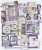 Ozdoby papierowe die-cuts Plume and Petal Ephemera and Frames 69 szt DPP-35223 49 and Market