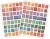 Rub-on transfer 15x20 Used Stamps 2 arkusze CERUBT002 Craft Consortium