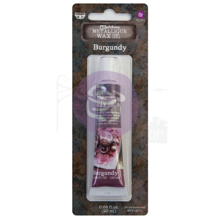 Wosk metaliczny Metallique Wax Burgundy 968373 Prima