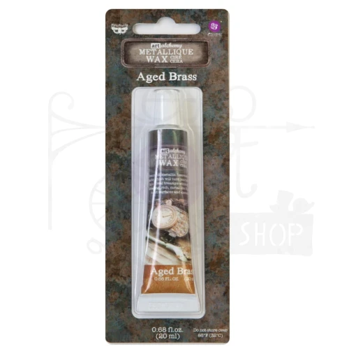 Wosk metaliczny Metallique Wax Aged Brass 963965 Prima