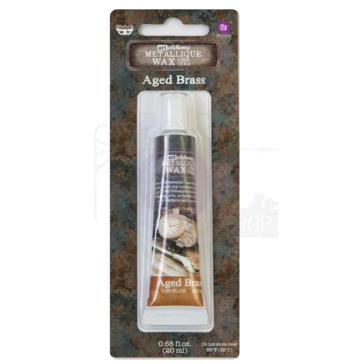 Wosk metaliczny Metallique Wax Aged Brass 963965 Prima