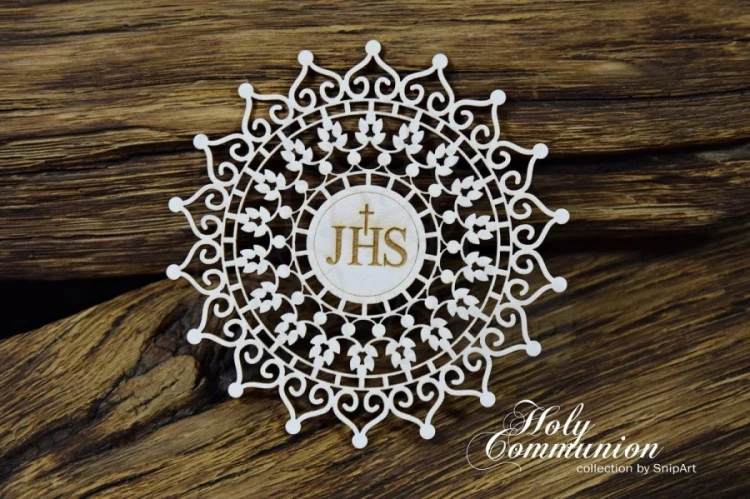 Tekturka Holy Communion - Serwetka Komunijna 24403 SnipArt