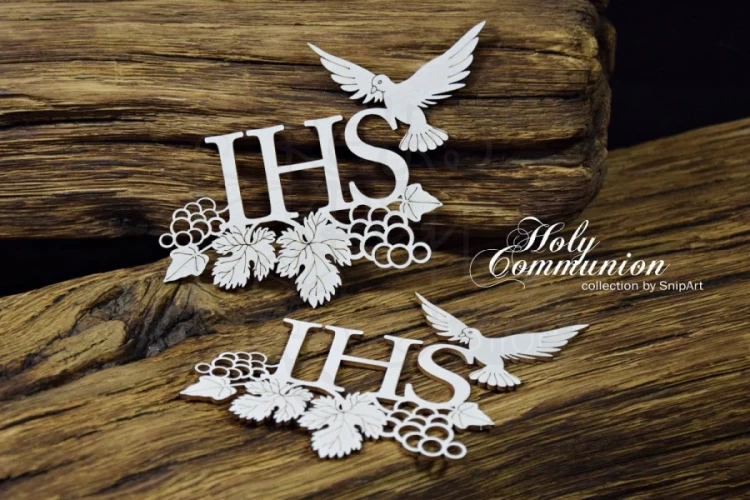 Tekturka Holy Communion - IHS 24409 SnipArt
