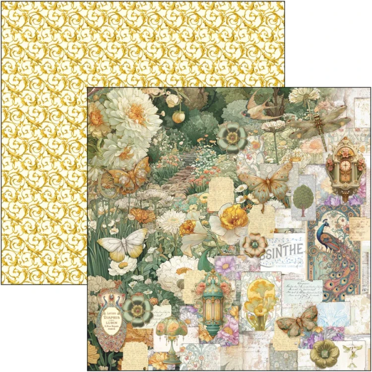 Zestaw papierów do scrapbookingu 20x20 Artemis 12 arkuszy CBH094 Ciao Bella