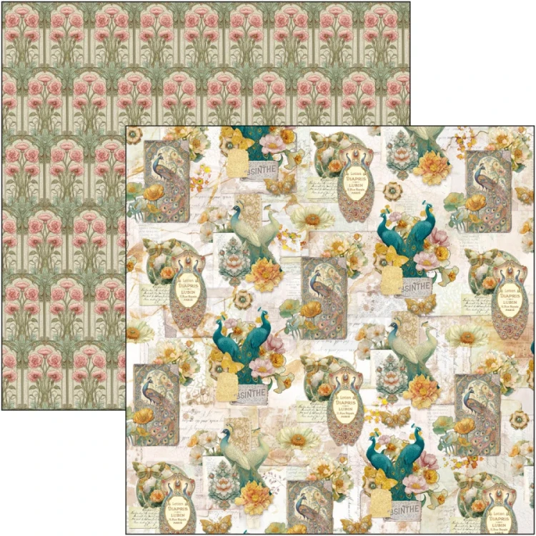 Zestaw papierów do scrapbookingu 20x20 Artemis 12 arkuszy CBH094 Ciao Bella
