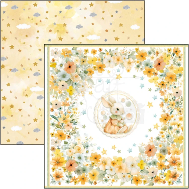 Zestaw papierów do scrapbookingu 20x20 Lunibloom 12 arkuszy CBH093 Ciao Bella