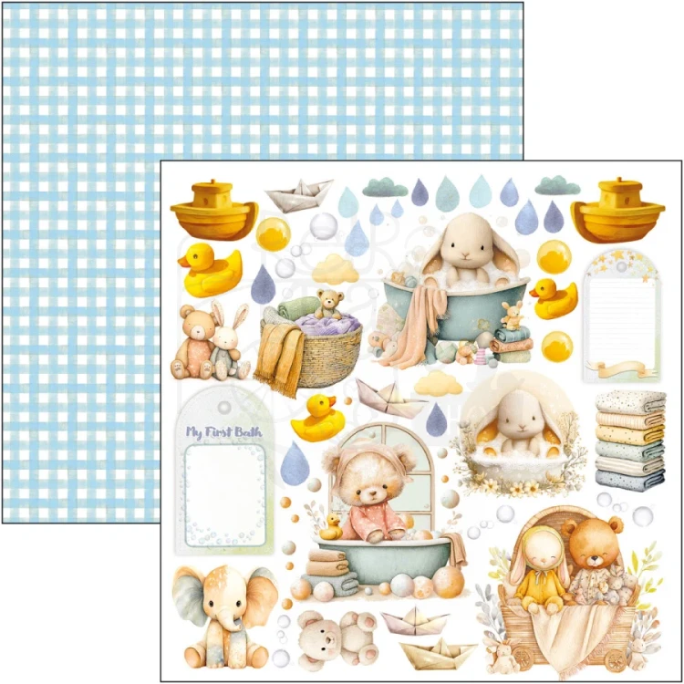 Zestaw papierów do scrapbookingu 20x20 Lunibloom 12 arkuszy CBH093 Ciao Bella