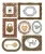 Naklejki 14x12cm Mixed Media Whisper Frames 10 arkuszy MB010 Ciao Bella