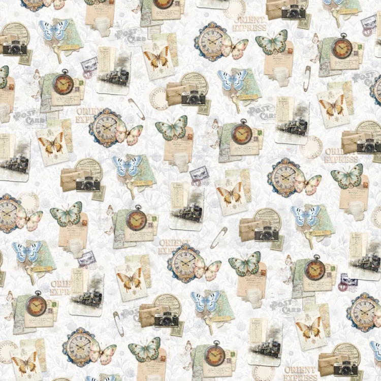 Zestaw papierów do scrapbookingu 30x30 Eastern Journey 8 arkuszy CBT096 Ciao Bella