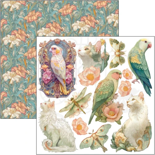 Zestaw papierów do scrapbookingu 15x15 Artemis 24 arkusze CBQE094 Ciao Bella