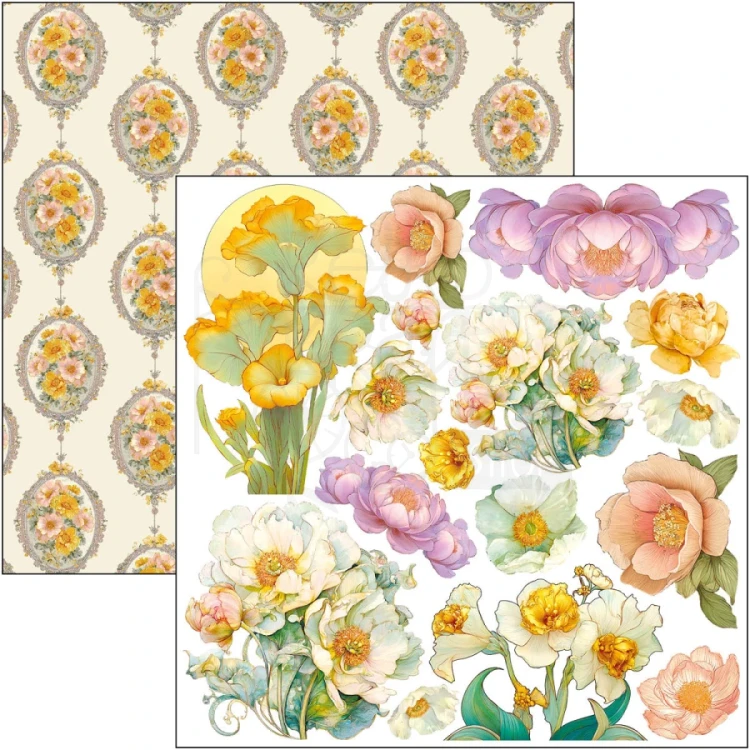 Zestaw papierów do scrapbookingu 15x15 Artemis 24 arkusze CBQE094 Ciao Bella