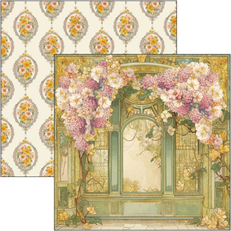Zestaw papierów do scrapbookingu 30x30 Artemis 8 arkuszy CBT094 Ciao Bella