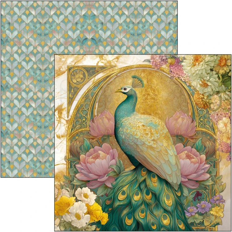 Zestaw papierów do scrapbookingu 30x30 Artemis 12 arkuszy CBPM094 Ciao Bella