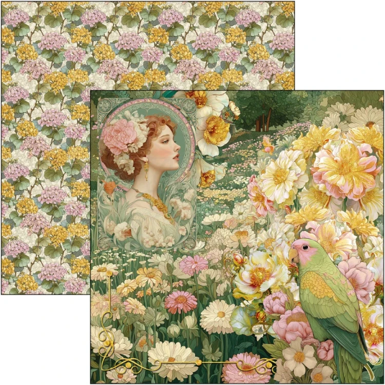 Zestaw papierów do scrapbookingu 30x30 Artemis 12 arkuszy CBPM094 Ciao Bella