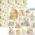 Zestaw papierów do scrapbookingu 15x15 Lunibloom 24 arkusze CBQE093 Ciao Bella