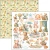 Zestaw papierów do scrapbookingu 30x30 Lunibloom 8 arkuszy CBT093 Ciao Bella