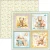 Zestaw papierów do scrapbookingu 30x30 Lunibloom 8 arkuszy CBT093 Ciao Bella