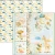 Zestaw papierów do scrapbookingu 30x30 Lunibloom 12 arkuszy CBPM093 Ciao Bella