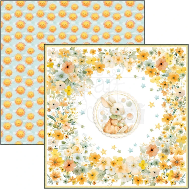 Zestaw papierów do scrapbookingu 30x30 Lunibloom 12 arkuszy CBPM093 Ciao Bella