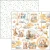 Zestaw papierów do scrapbookingu 30x30 Lunibloom 12 arkuszy CBPM093 Ciao Bella