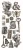 Naklejki foliowe do scrapbookingu Typographic 5 arkuszy CBI014 Ciao Bella