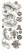 Naklejki foliowe do scrapbookingu Typographic 5 arkuszy CBI014 Ciao Bella