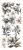 Naklejki foliowe do scrapbookingu Typographic 5 arkuszy CBI014 Ciao Bella