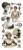 Naklejki foliowe do scrapbookingu Typographic 5 arkuszy CBI014 Ciao Bella