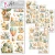 Naklejki foliowe do scrapbookingu Lunibloom 5 arkuszy CBI012 Ciao Bella