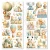 Naklejki foliowe do scrapbookingu Lunibloom 5 arkuszy CBI012 Ciao Bella