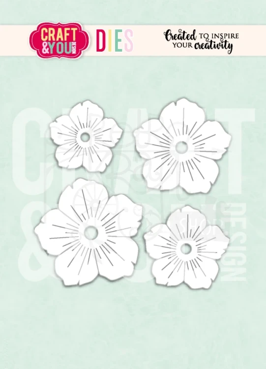 Wykrojniki Kwiat 2 by Gosia CW404 Craft&amp;You Design