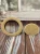 Zestaw Ramka frezowana i owal 9.2x8cm HDF D00322 Dekor Wood