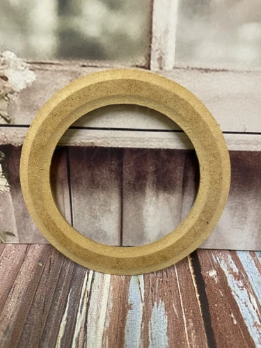 Ramka koło 10cm HDF D00321 Dekor Wood