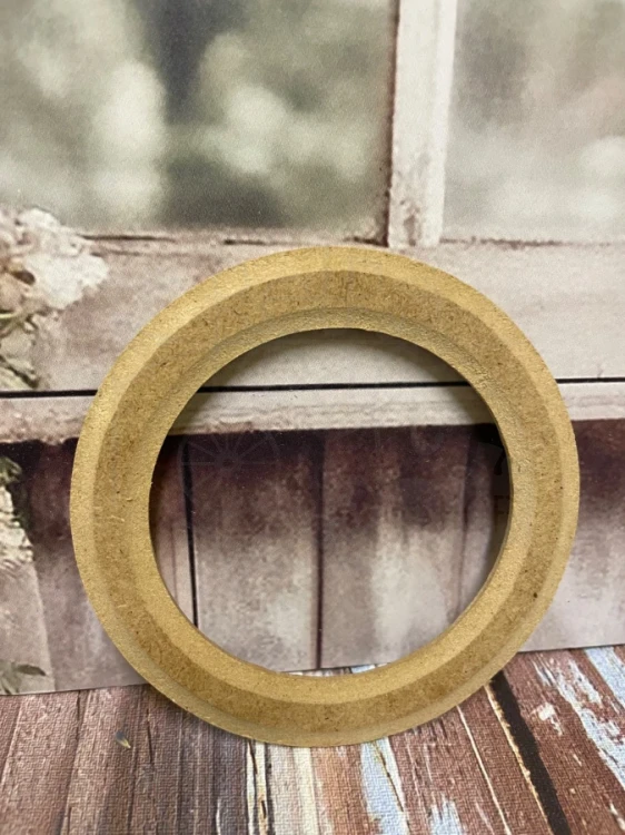 Ramka koło 10cm HDF D00321 Dekor Wood