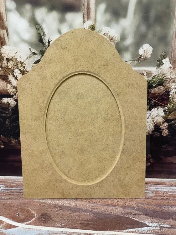 Ramka frezowana dwuczęściowa HDF 19.8x14.8cm D085 Dekor Wood