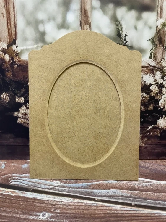 Ramka frezowana dwuczęściowa HDF 19,6x14,6cm D00121 Dekor Wood