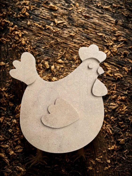 Dekor Kura 23.5x22.2cm MDF D00320 Dekor Wood