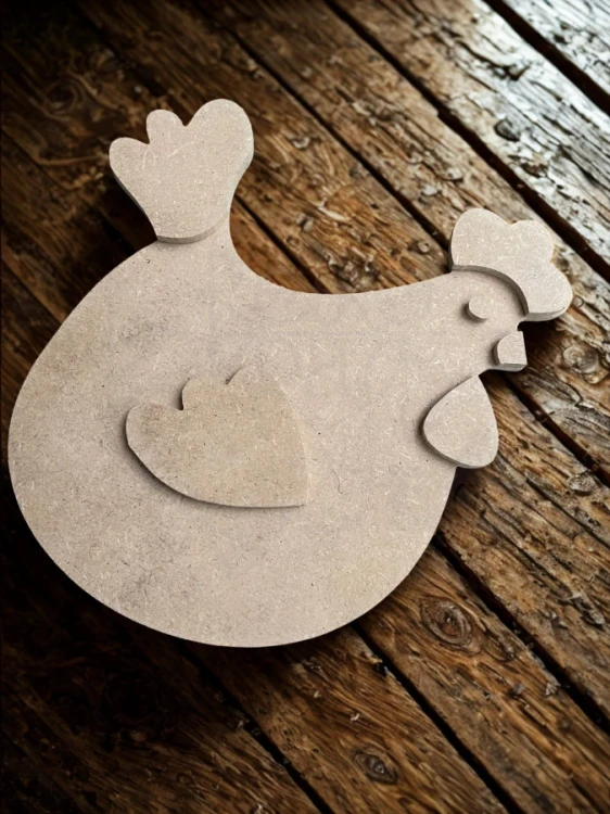 Dekor Kura 23.5x22.2cm MDF D00320 Dekor Wood
