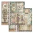 Zestaw papierów do scrapbookingu 20x20 Gardens Of Time SBBS141 Stamperia