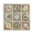 Zestaw papierów jednostronnych do scrapbookingu 20x20 Gardens Of Time SBBSXB24 Stamperia