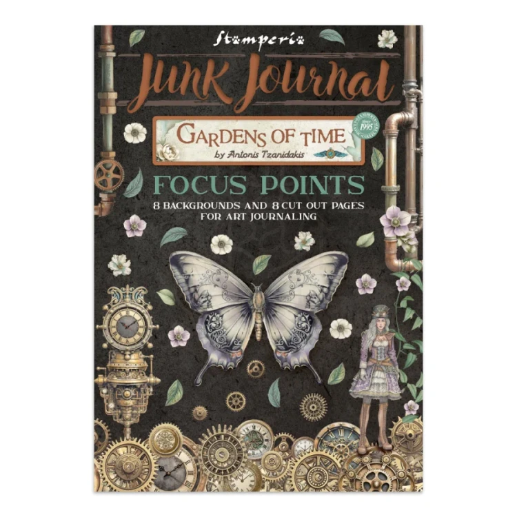 Junk Journal A5 Gardens Of Time SBJKS01 Stamperia