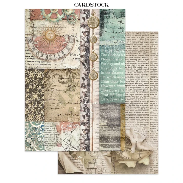 Junk Journal A5 Gardens Of Time SBJKS01 Stamperia