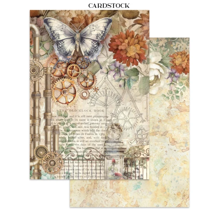 Junk Journal A5 Gardens Of Time SBJKS01 Stamperia