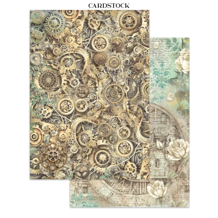 Junk Journal A5 Gardens Of Time SBJKS01 Stamperia