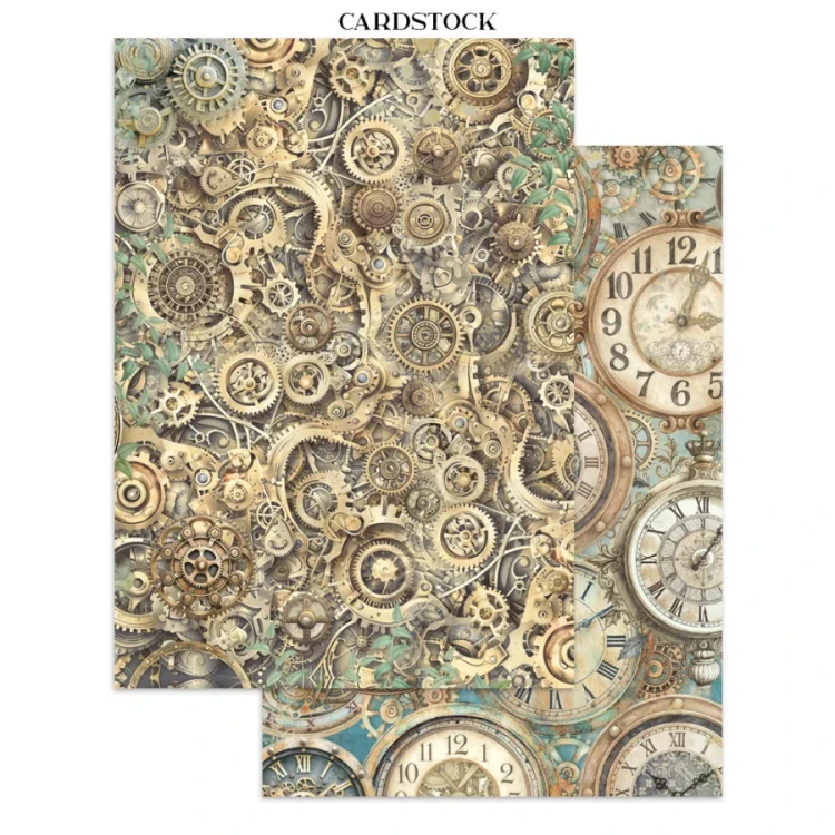 Junk Journal A4 Gardens Of Time SBJK17 Stamperia