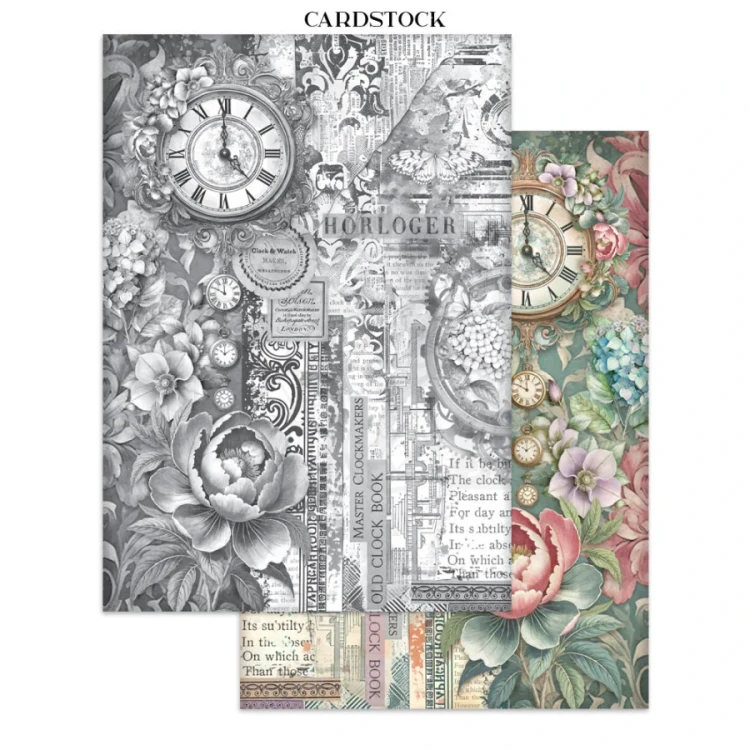 Junk Journal A4 Gardens Of Time SBJK17 Stamperia