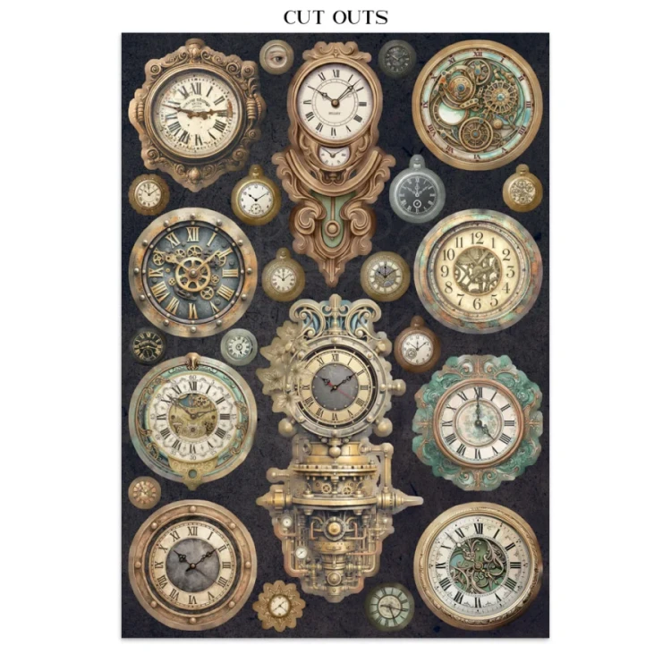 Junk Journal A4 Gardens Of Time SBJK17 Stamperia