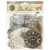 Ozdoby kształty tekturowe Die Cuts Gardens Of Time 38 szt DFLDC130 Stamperia