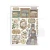 Papier washi A5 Gardens Of Time 8 arkuszy SBW32 Stamperia